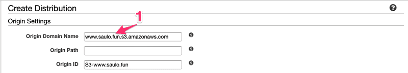 Select the S3 bucket we just create (www.saulo.fun)