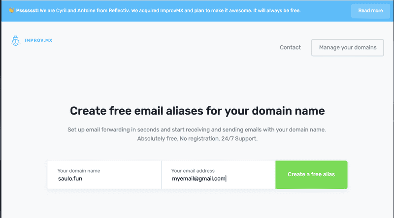 Register your domain